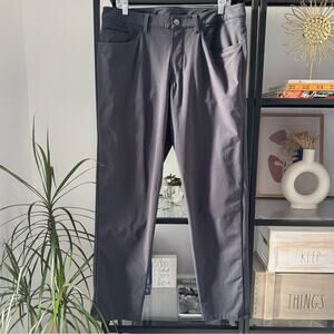 Lululemon ABC Classic Melanie Grey 31” Chino Pants Men’s Size 34